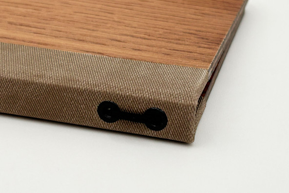 ELAN - A4 and A5 Letter Wooden menu boards Elegant and understated wooden letter bound with screws or elastic band with slots...