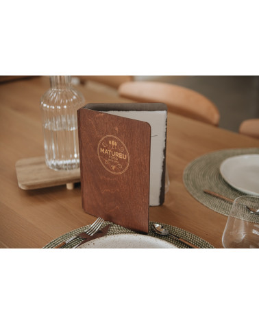 FLEX - A4 Letter Welcome supports This charming innovative letter is made of birch wood and its binding is done with rings fe...