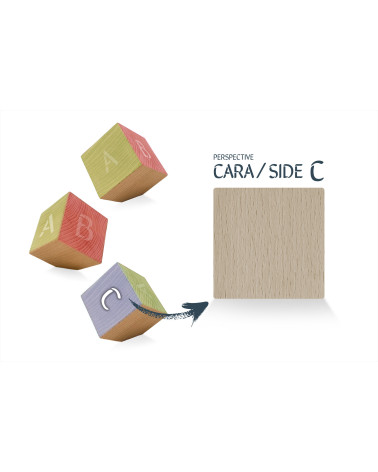QR cube digital menu perspective